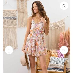 Pink Multi Romper